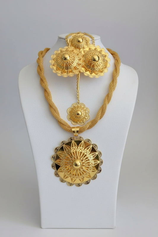 Flower Design Artificial  Habesha Gold | ዕንበባ ዲዛይን ወርቂ